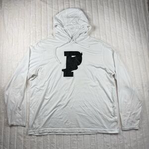 Polo Ralph Lauren Performance Hoodie P-Wing Men's XL White Stretch Breathable